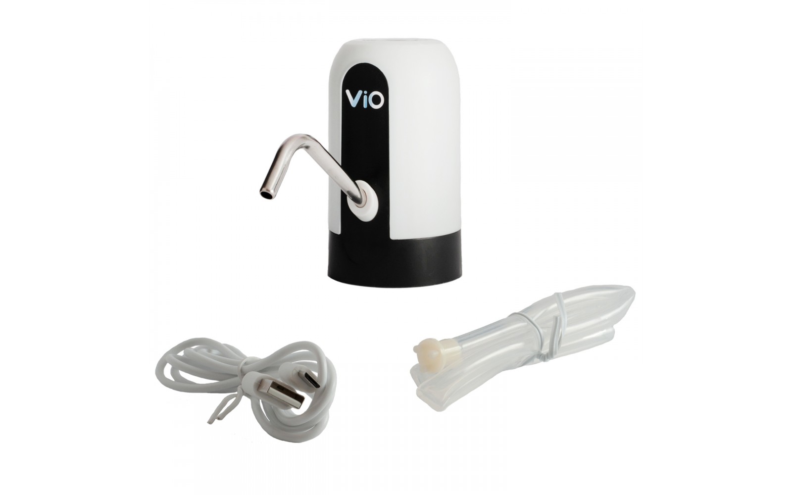 ViO E7, Помпа електрична, для бутильованої води, біла доставка води віадук